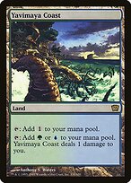 Magic the Gathering Card - Yavimaya Coast - MTG Circle