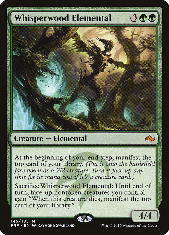 Magic the Gathering Card - Whisperwood Elemental - MTG Circle