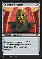 Magic the Gathering Card - Champion's Helm - MTG Circle