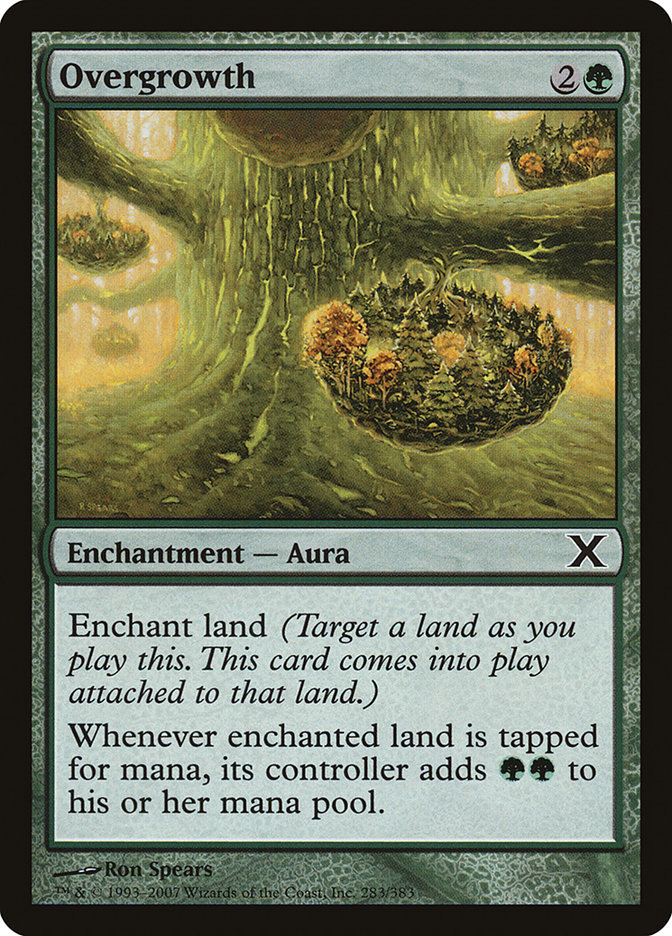 Magic the Gathering Card - Overgrowth - MTG Circle