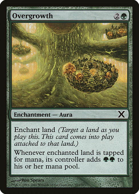 Magic the Gathering Card - Overgrowth - MTG Circle