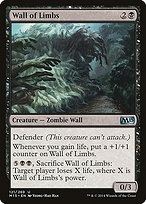 Magic the Gathering Card - Wall of Limbs - MTG Circle