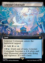 Magic the Gathering Card - Celestial Colonnade - MTG Circle