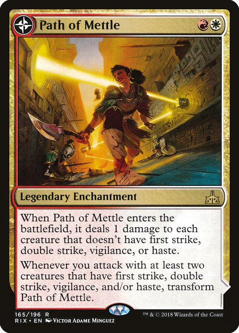 Magic the Gathering Card - Path of Mettle - MTG Circle