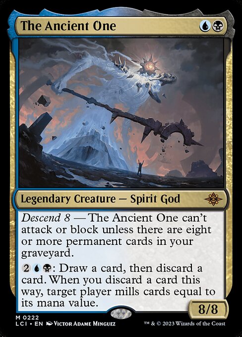Magic the Gathering Card - The Ancient One - MTG Circle