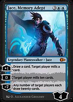 Magic the Gathering Card - Jace, Memory Adept - MTG Circle