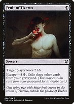 Magic the Gathering Card - Fruit of Tizerus - MTG Circle