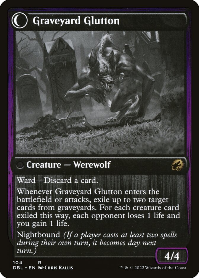 Magic the Gathering Card - Graveyard Glutton - MTG Circle