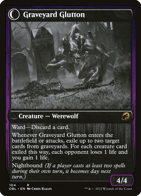 Magic the Gathering Card - Graveyard Glutton - MTG Circle