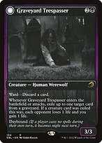 Magic the Gathering Card - Graveyard Trespasser // Graveyard Glutton - MTG Circle