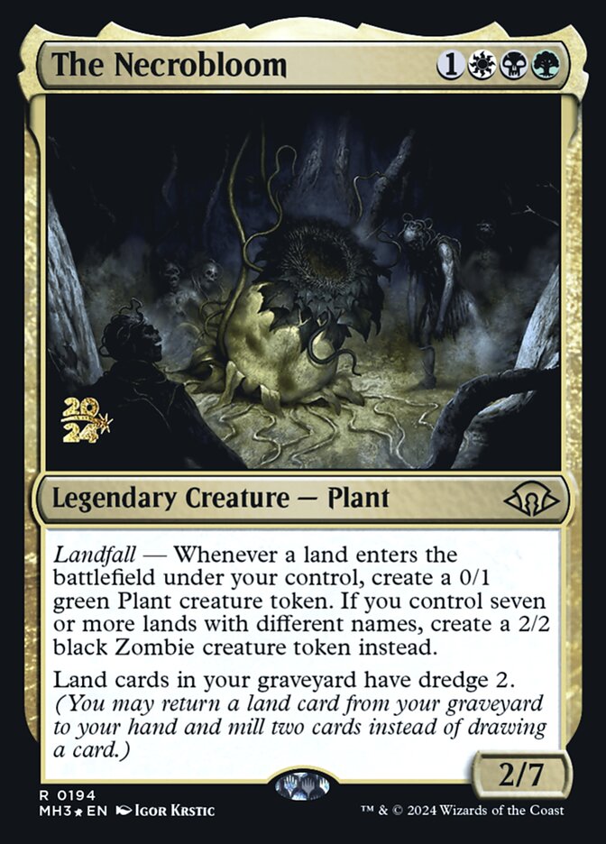 Magic the Gathering Card - The Necrobloom - MTG Circle