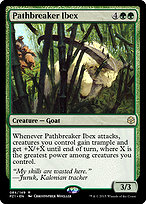 Magic the Gathering Card - Pathbreaker Ibex - MTG Circle