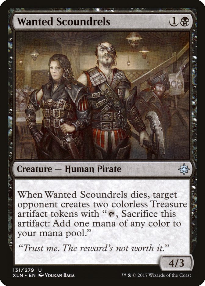 Magic the Gathering Card - Wanted Scoundrels - MTG Circle