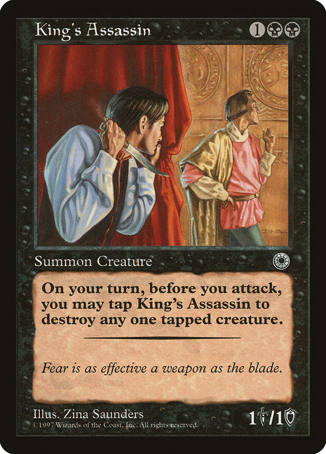 Magic the Gathering Card - King's Assassin - MTG Circle