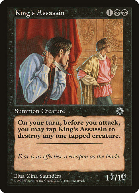 Magic the Gathering Card - King's Assassin - MTG Circle