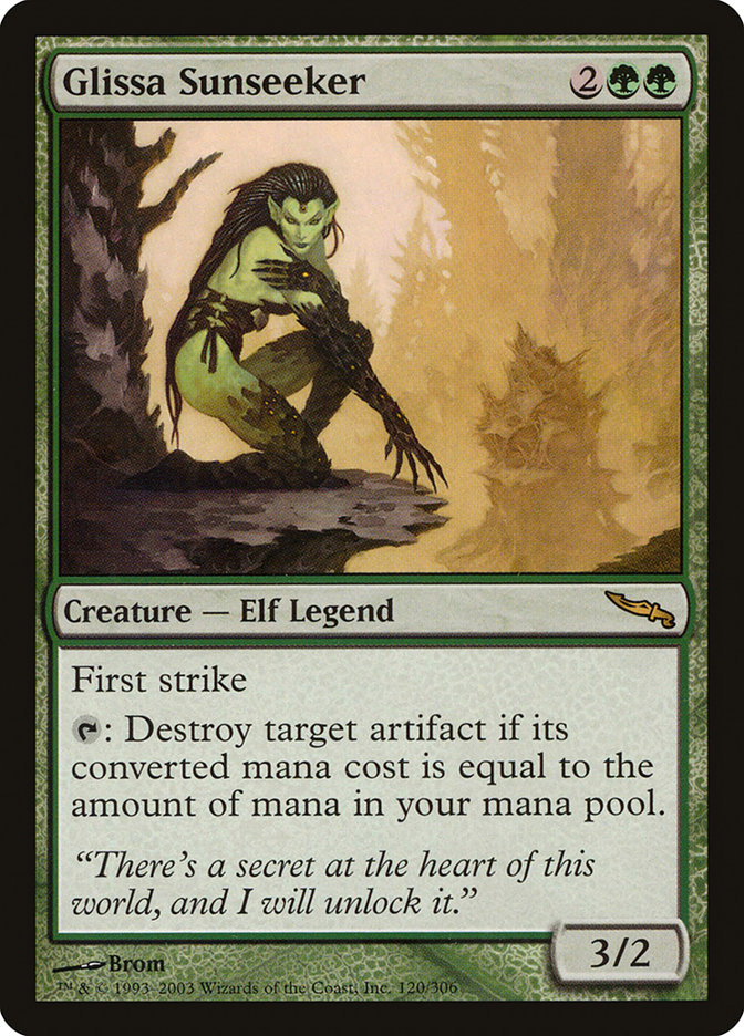 Magic the Gathering Card - Glissa Sunseeker - MTG Circle