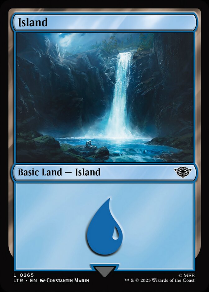 Magic the Gathering Card - Island - MTG Circle