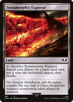 Magic the Gathering Card - Terramorphic Expanse - MTG Circle
