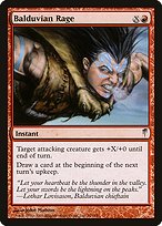 Magic the Gathering Card - Balduvian Rage - MTG Circle