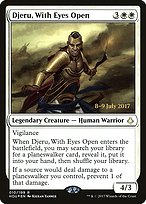 Magic the Gathering Card - Djeru, With Eyes Open - MTG Circle