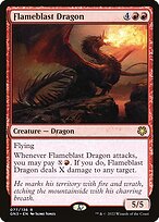 Magic the Gathering Card - Flameblast Dragon - MTG Circle