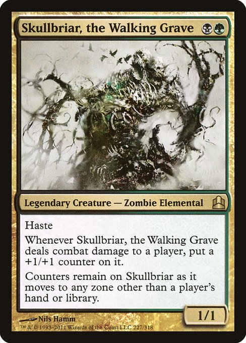 Magic the Gathering Card - Skullbriar, the Walking Grave - MTG Circle