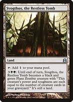 Magic the Gathering Card - Svogthos, the Restless Tomb - MTG Circle