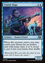 Magic the Gathering Card - Transit Mage - MTG Circle