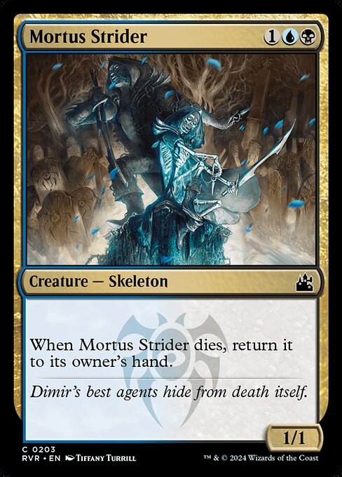 Magic the Gathering Card - Mortus Strider - MTG Circle