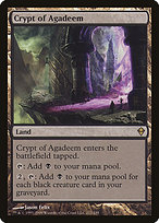 Magic the Gathering Card - Crypt of Agadeem - MTG Circle