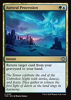 Magic the Gathering Card - Auroral Procession - MTG Circle