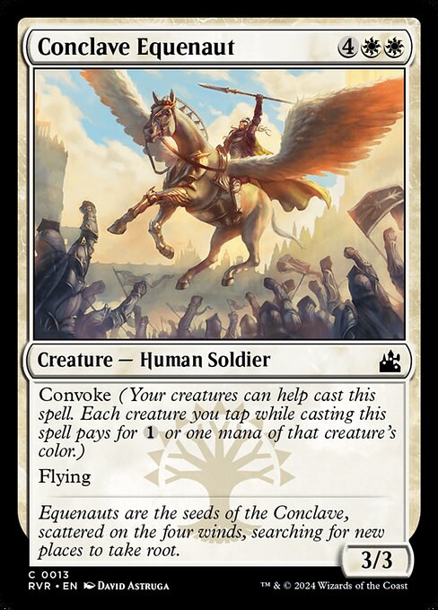 Magic the Gathering Card - Conclave Equenaut - MTG Circle