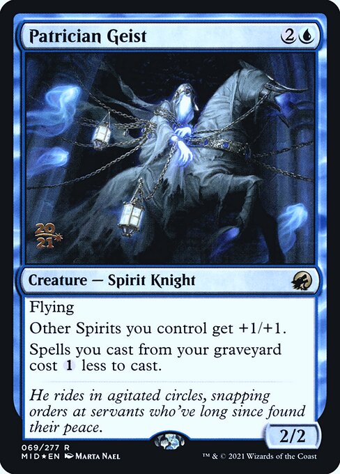 Magic the Gathering Card - Patrician Geist - MTG Circle