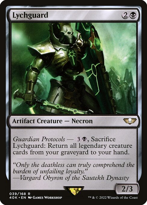 Magic the Gathering Card - Lychguard - MTG Circle