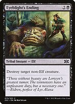 Magic the Gathering Card - Eyeblight's Ending - MTG Circle
