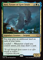 Magic the Gathering Card - Aesi, Tyrant of Gyre Strait - MTG Circle