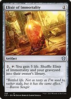 Magic the Gathering Card - Elixir of Immortality - MTG Circle