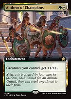 Magic the Gathering Card - Anthem of Champions - MTG Circle