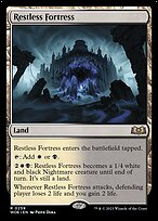 Magic the Gathering Card - Restless Fortress - MTG Circle