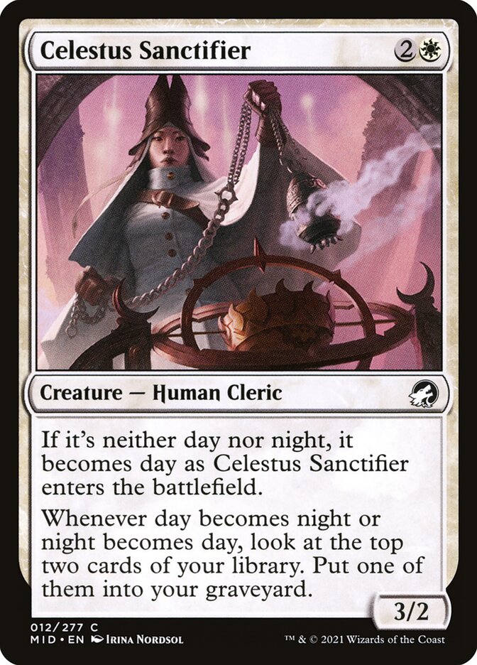 Magic the Gathering Card - Celestus Sanctifier - MTG Circle