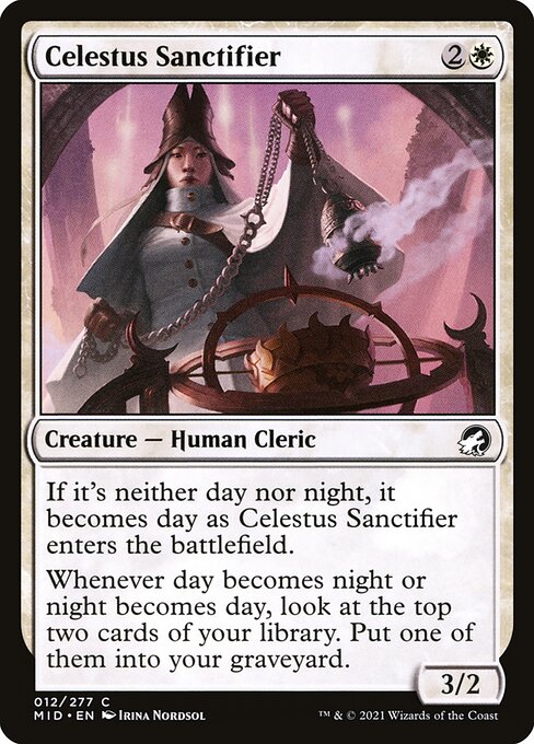 Magic the Gathering Card - Celestus Sanctifier - MTG Circle