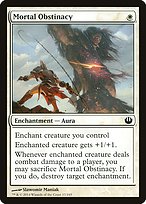 Magic the Gathering Card - Mortal Obstinacy - MTG Circle
