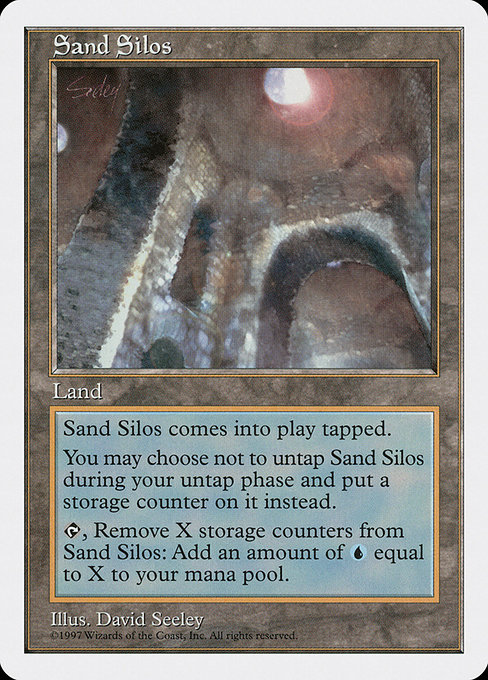 Magic the Gathering Card - Sand Silos - MTG Circle