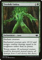 Magic the Gathering Card - Treefolk Umbra - MTG Circle