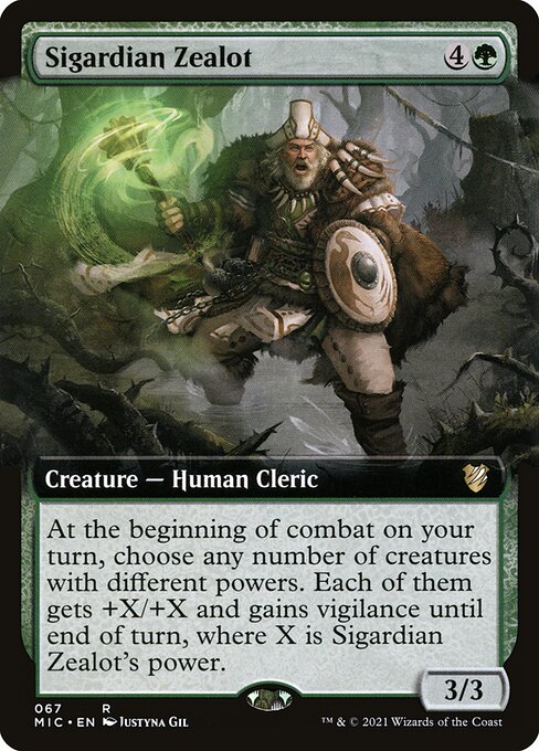 Magic the Gathering Card - Sigardian Zealot - MTG Circle