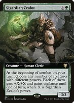 Magic the Gathering Card - Sigardian Zealot - MTG Circle