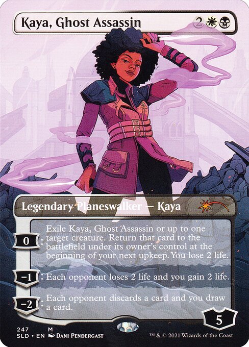 Magic the Gathering Card - Kaya, Ghost Assassin - MTG Circle