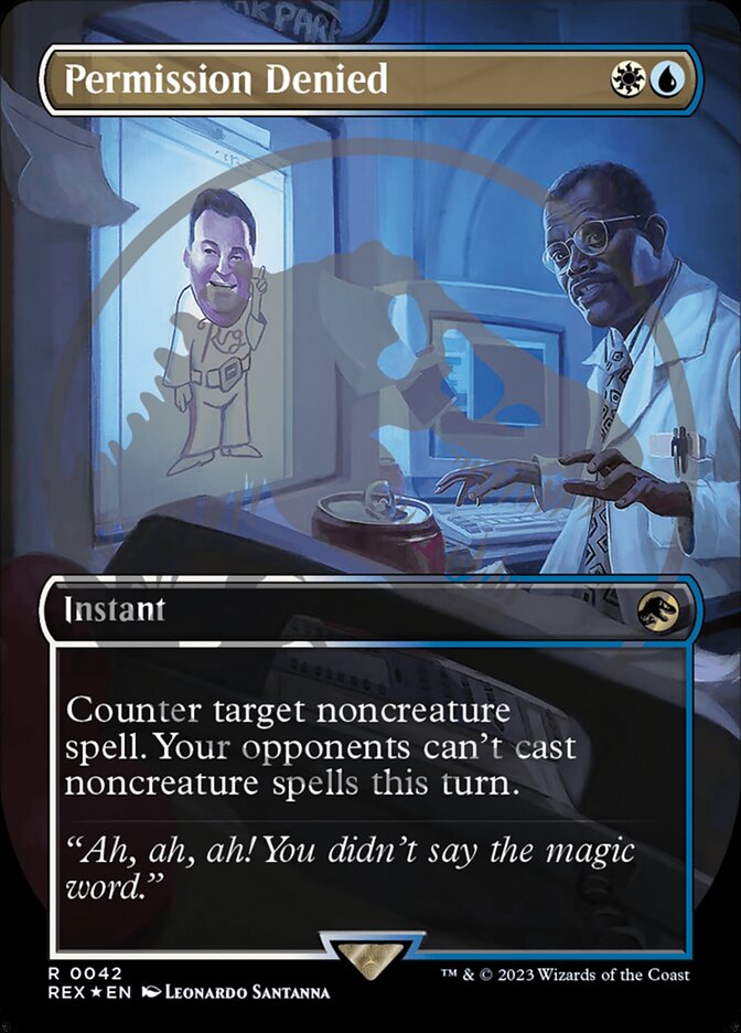 Magic the Gathering Card - Permission Denied - MTG Circle
