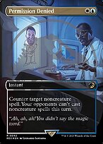Magic the Gathering Card - Permission Denied - MTG Circle