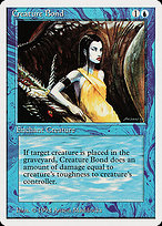 Magic the Gathering Card - Creature Bond - MTG Circle